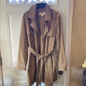 Michael Kors Tan Trench Coat